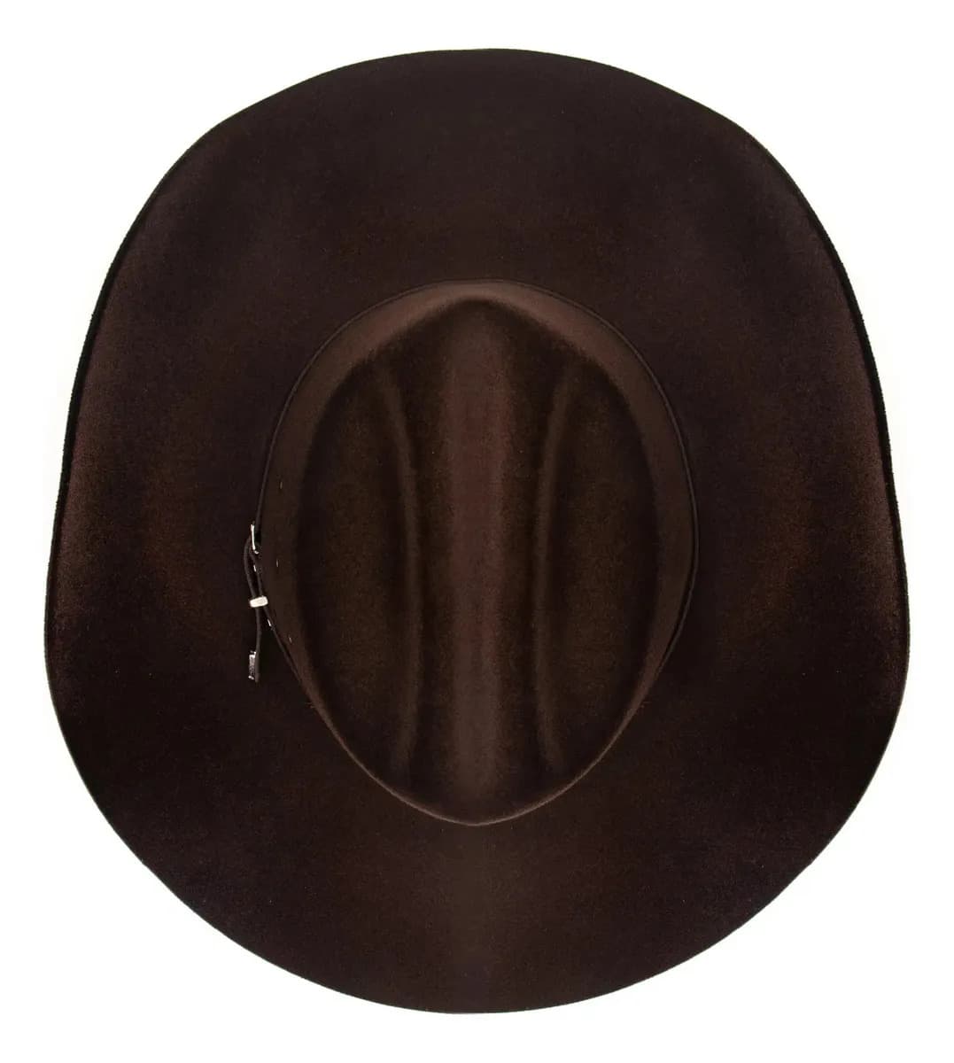Chapéu Mundial Aveludado Cowboy Perfeito Para Rodeo Cor Marrom Tamanho P — imagem 5