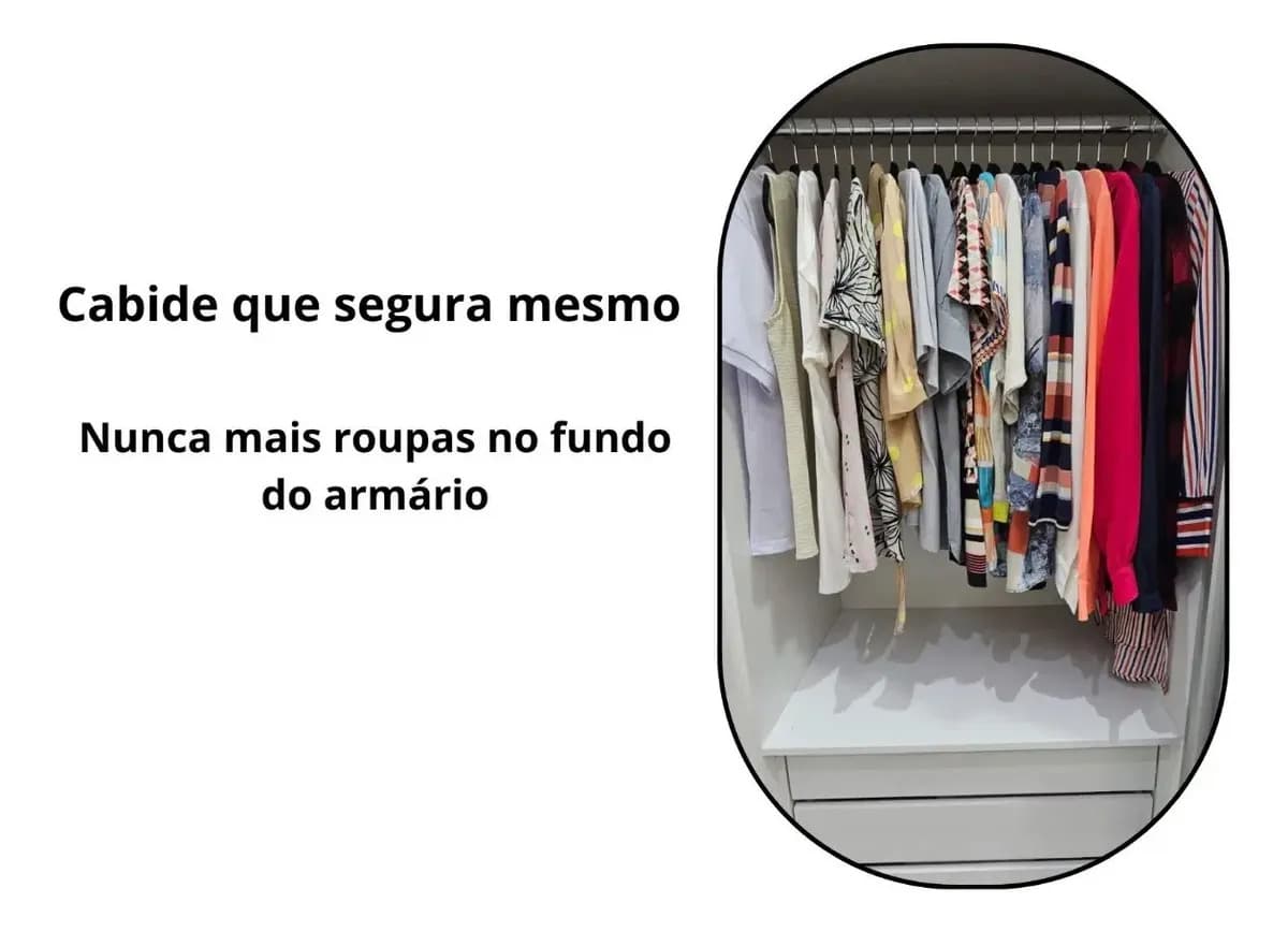 Kit com 50 Cabides de Veludo Antideslizante Pretos para Adultos — imagem 4