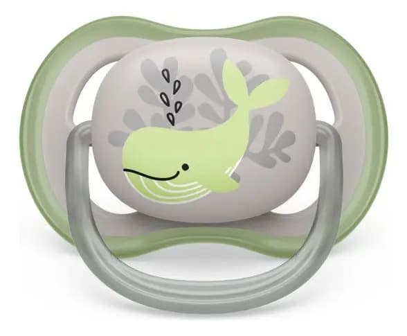 Chupeta Avent Ultra Air 6-18 Meses Verde/cinza Cor Verde E Cinza Período De Idade 6-18m — imagem 3