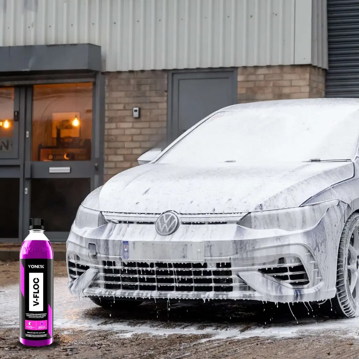 Kit Shampoo Automotivo Esfregação Neutro V-floc V-mol Vonixx — imagem 4