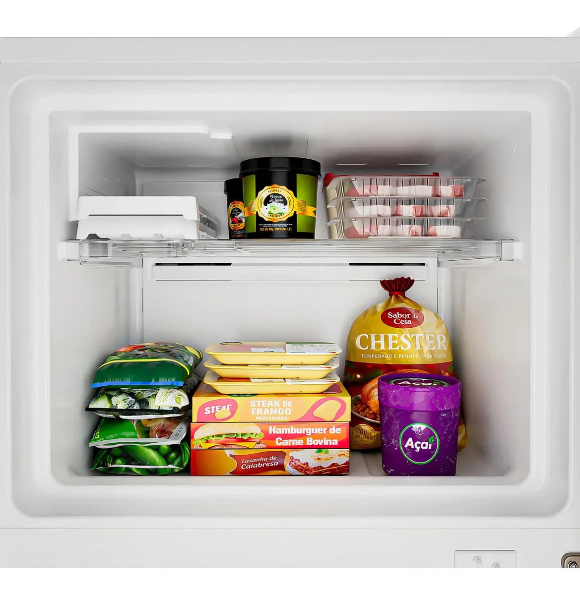 Geladeira Consul Frost Free 455 Litros Duplex Branca - CRM53MB — imagem 3
