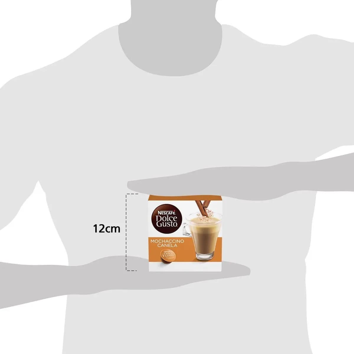 Café Em Cáp Nescafé D Gusto Mochaccino Canela 16 Cáp 275 G — imagem 3