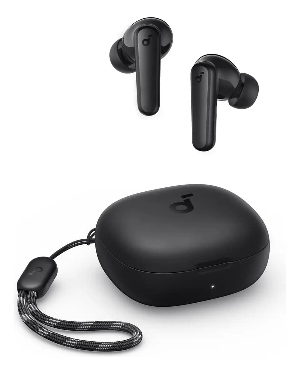 Fone De Ouvido Soundcore by Anker P20i Graves Poderosos e Impactantes Bluetooth 5.3 30H de Reprodução Resistência à Água 2 Mics IA para Chamadas Claras Personal