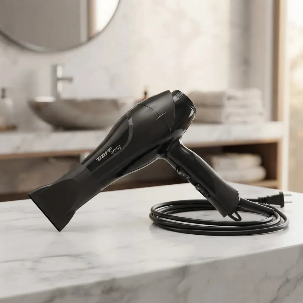 Secador De Cabelos Motor Ac Profissional Easy 1700w Taiff Preto — imagem 5