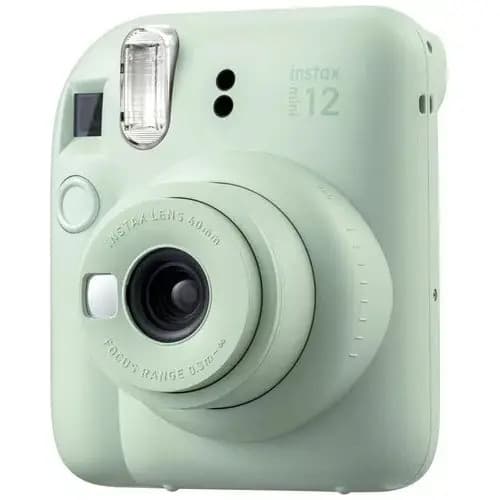 Câmera instantânea Fujifilm Instax Kit Mini 12 + 10 fotos mint green — imagem 2