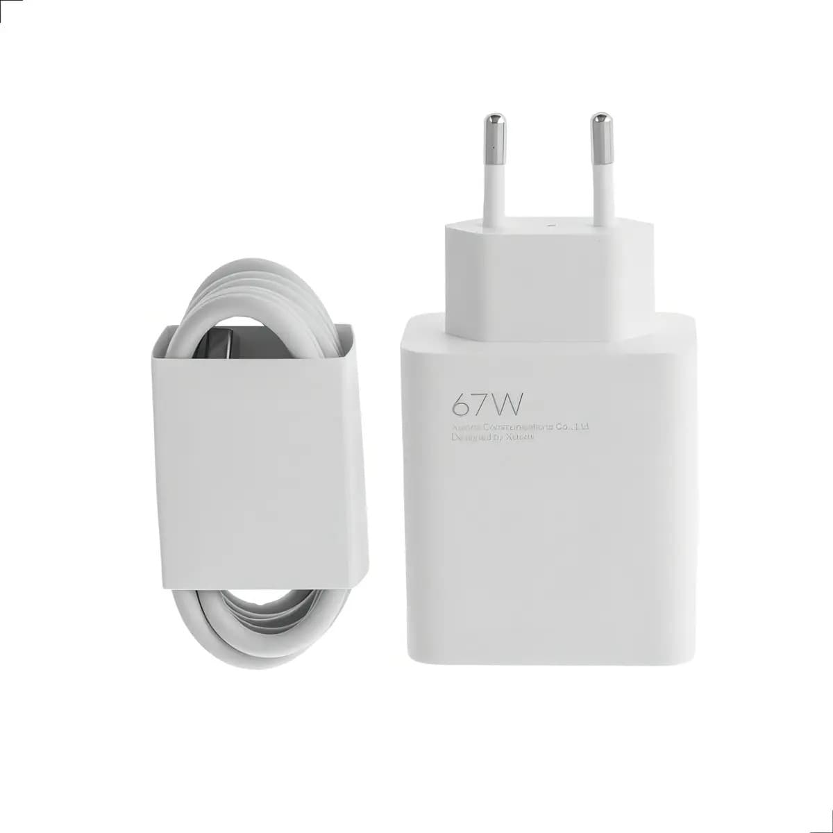 Carregador Turbo Usb C 67w (fonte + Cabo) Branco — imagem 4
