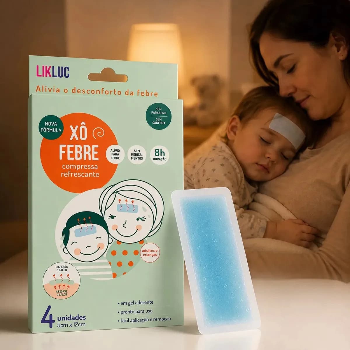 Xô Febre Compressa Refrescante - Baixar Febre — imagem 5