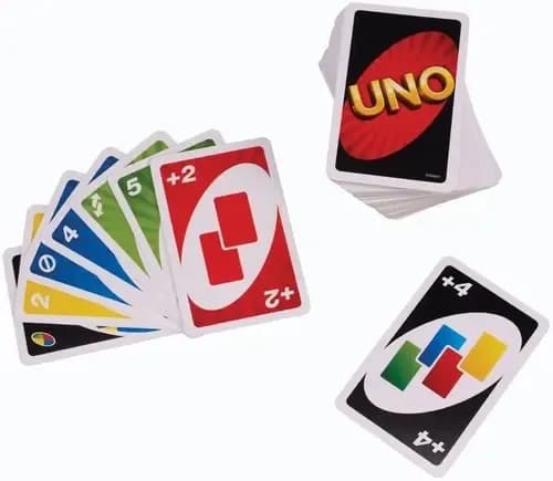 Jogo de Cartas UNO Clássico Colorido Mattel — imagem 2