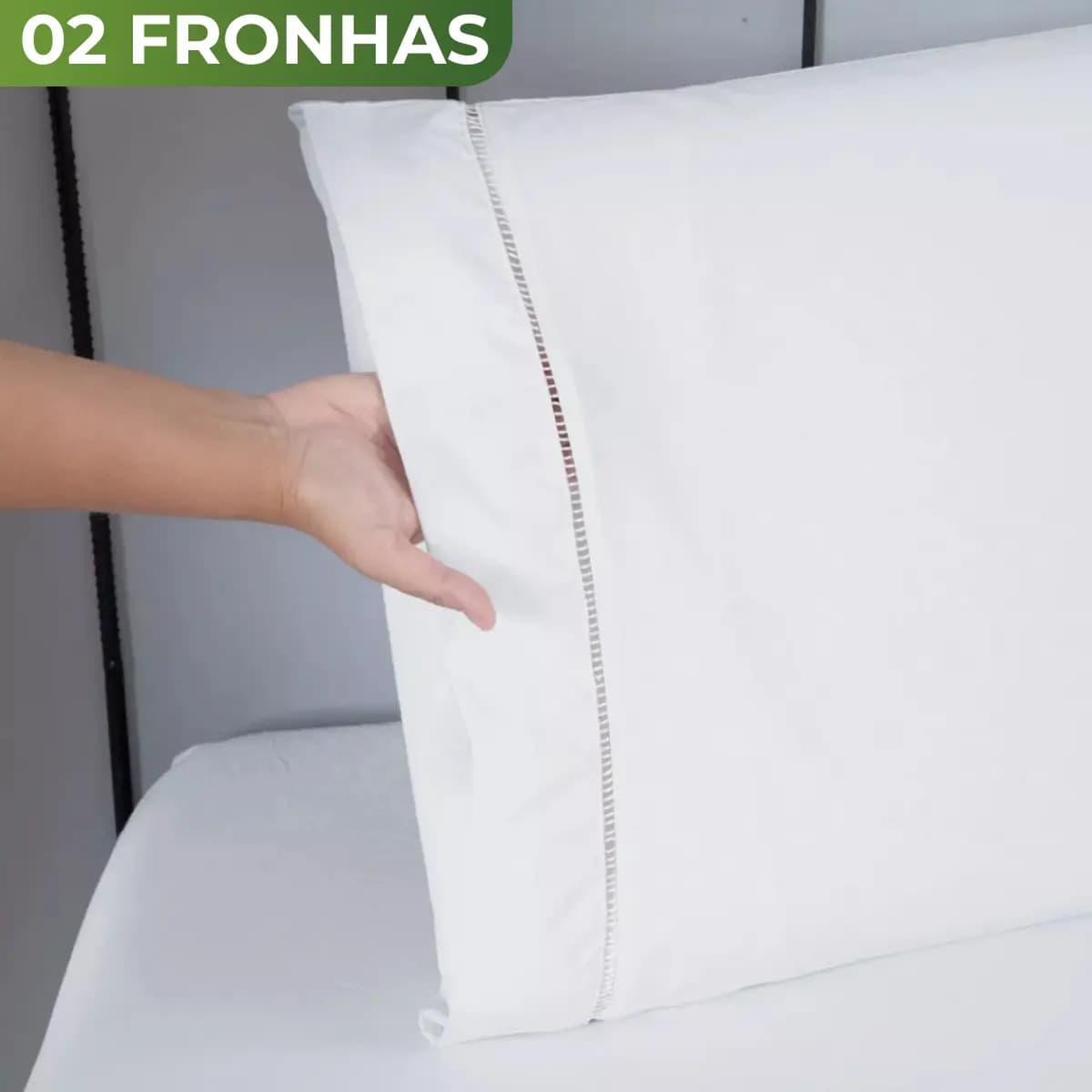 Jogo de Lençol Casal 3 Peças 400 Fios Micropercal Azul-marinho Elástico — imagem 6