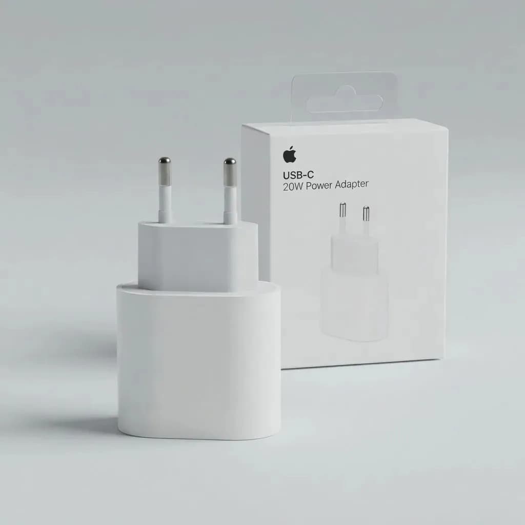 Carregador Fonte USB-C 20w para iPhone Apple Tipo-C Turbo Adaptador - Distribuidor Autorizado — imagem 4