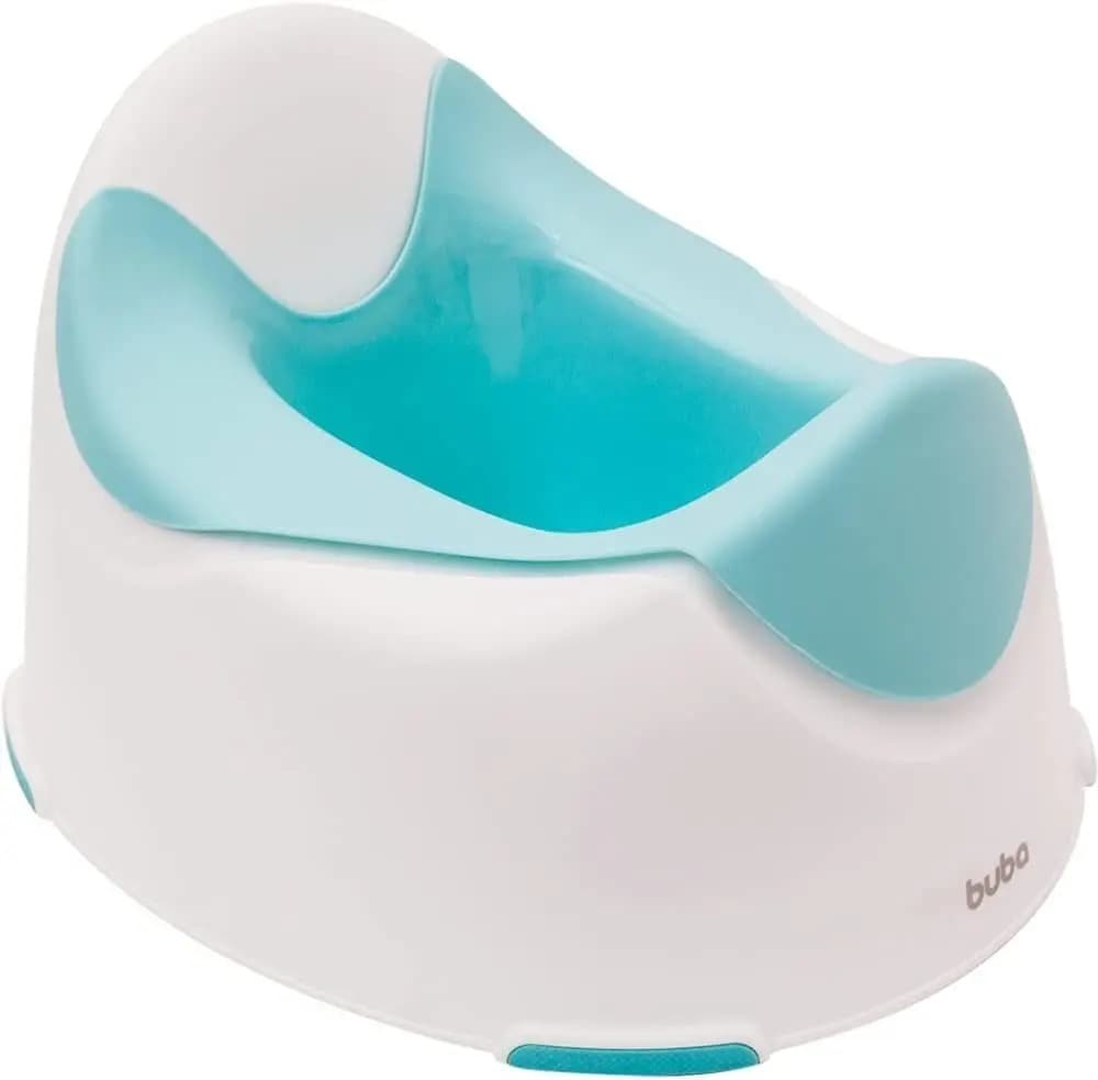 Troninho Penico Infantil Anatômico Azul Baby Buba