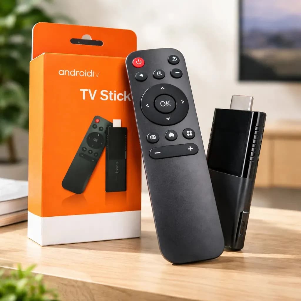 Tv Stick 4k Android Chromecast Smart Hdmi Wifi Ao Vivo Preto Padrão — imagem 2
