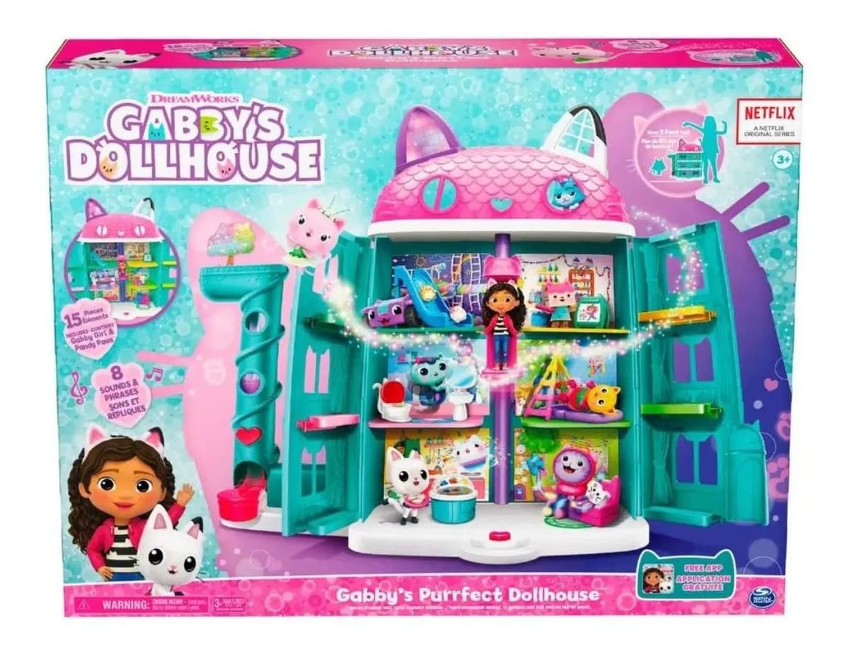 Playset Casa Da Gabby Dollhouse 3063 Sunny Brinquedos — imagem 2