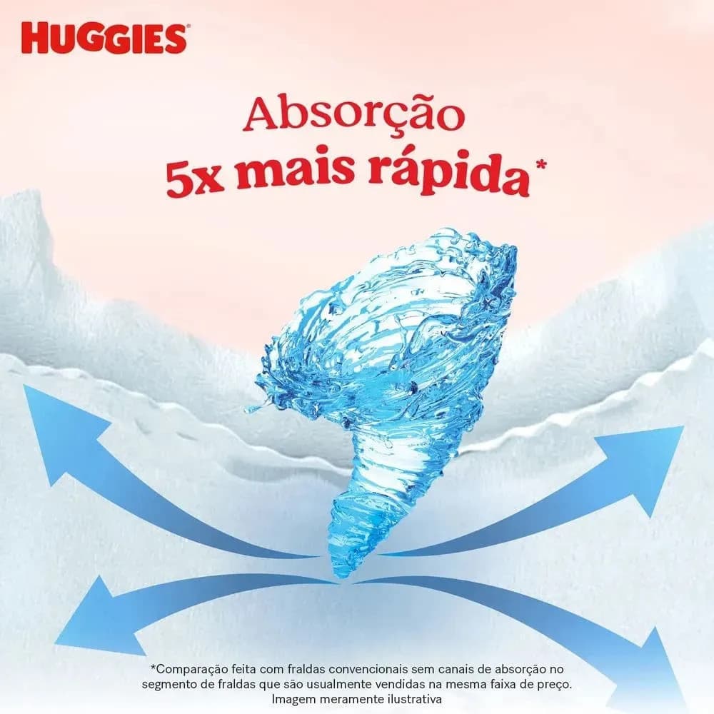 Huggies Fralda Descartável Máxima Proteção XG - 16 Un — imagem 3