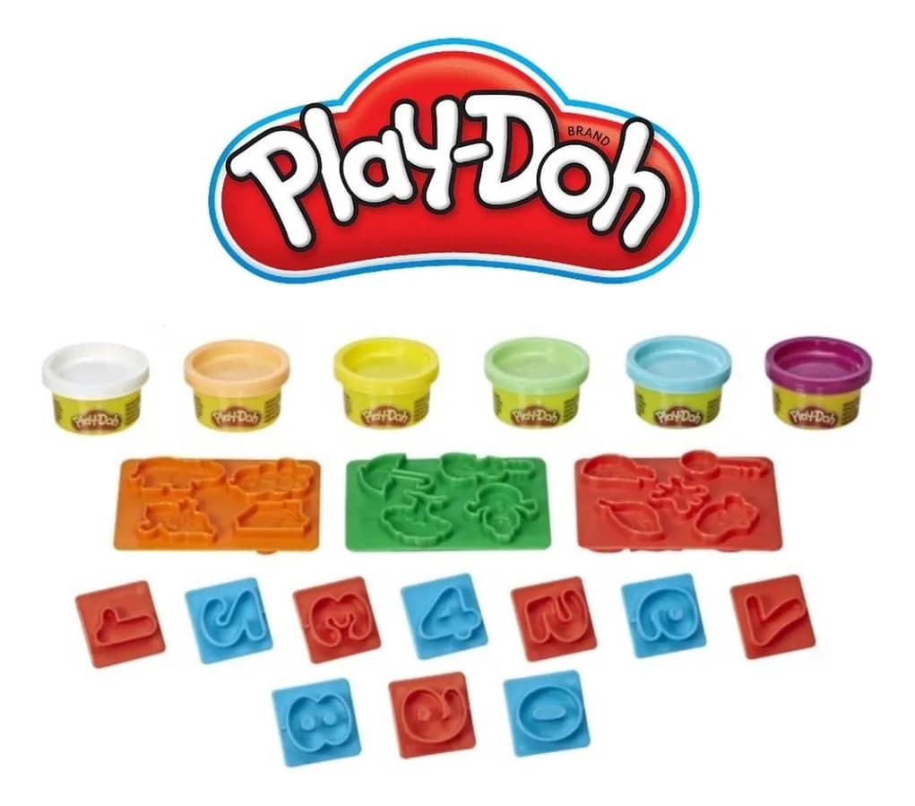 Massinha Play Doh Números - Hasbro E8533 — imagem 5