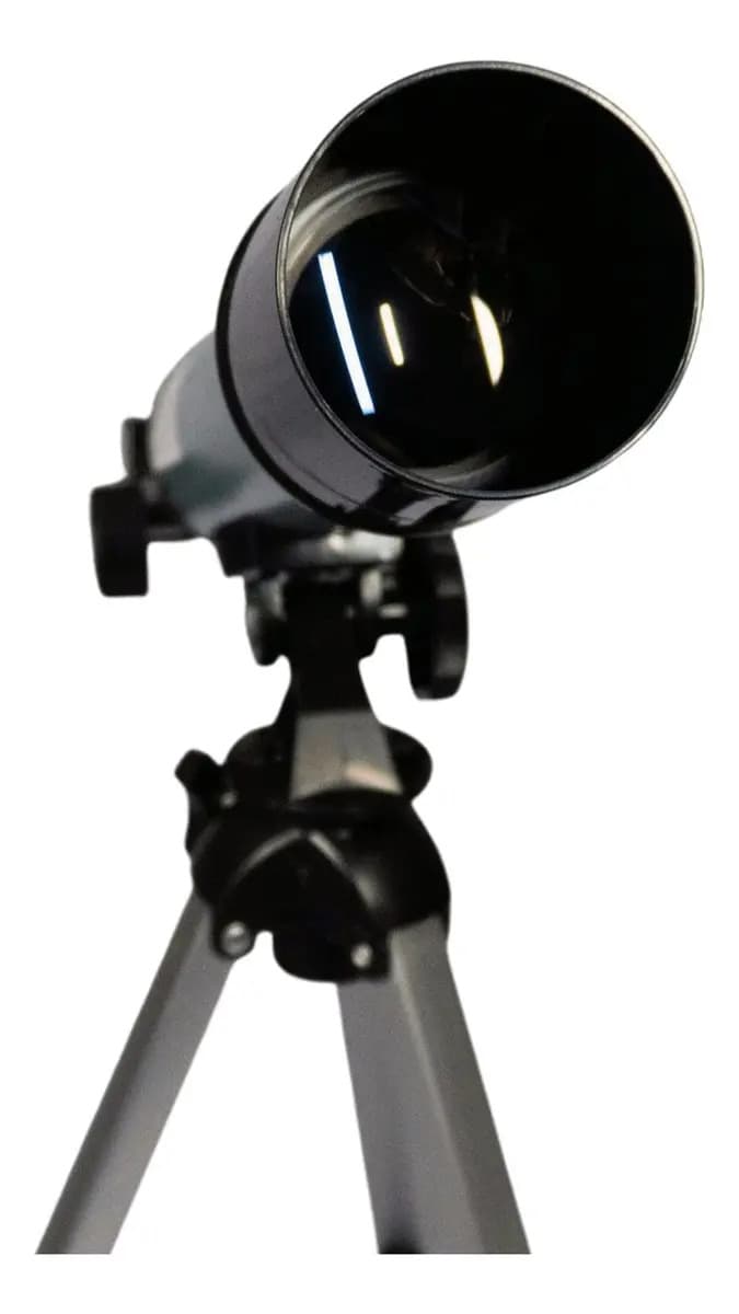 Uranum Venus 1 Telescopio Prateado Refractor 50mm — imagem 5
