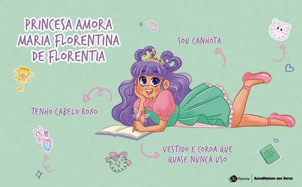Libro O diário de uma princesa desastrada, Um Romance, de Lacerda, Maidy. Editorial Outro Planeta., tapa mole, en português (2022) — imagem 5