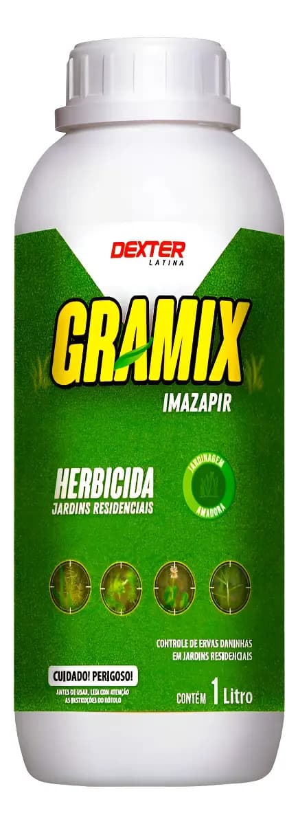 Herbicida Seletivo Gramix para Grama Esmeralda, São Carlos, Bermuda e Coreana da Dexter