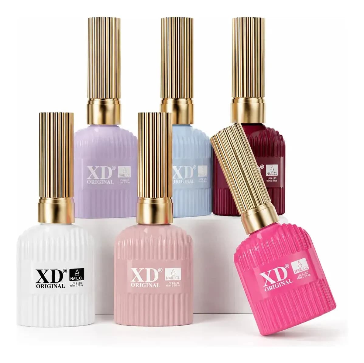 Esmalte Em Gel X&d Premium 15ml Alta Pigmentação XD01 — imagem 3