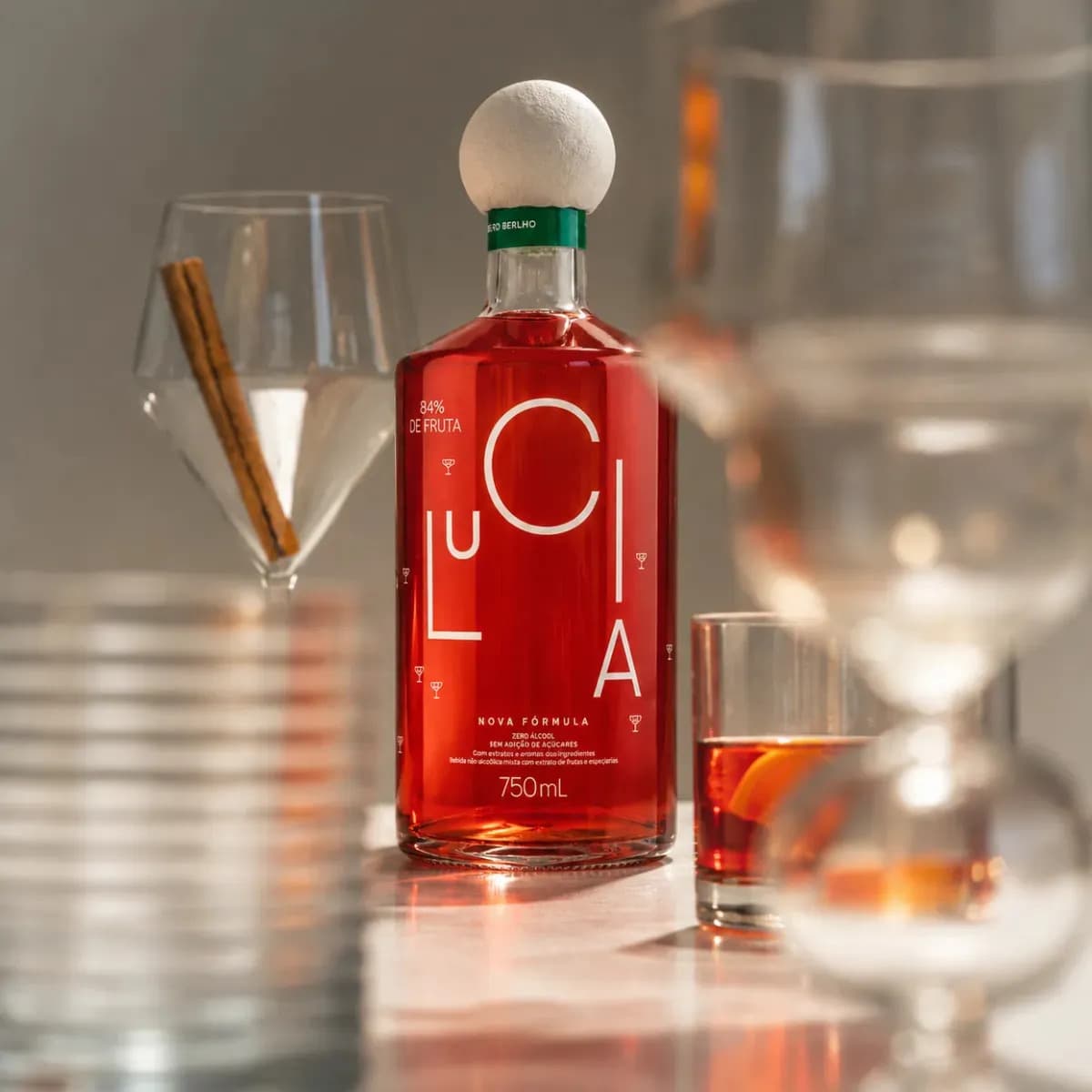 Drink Lucia 750 ml Unidade - Aparetivio não Alcoólico. — imagem 6