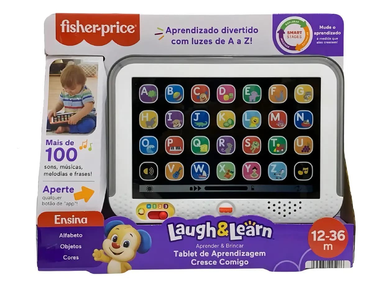 Fisher-price Tablet De Aprendizagem Cresce Comigo - Mattel — imagem 2