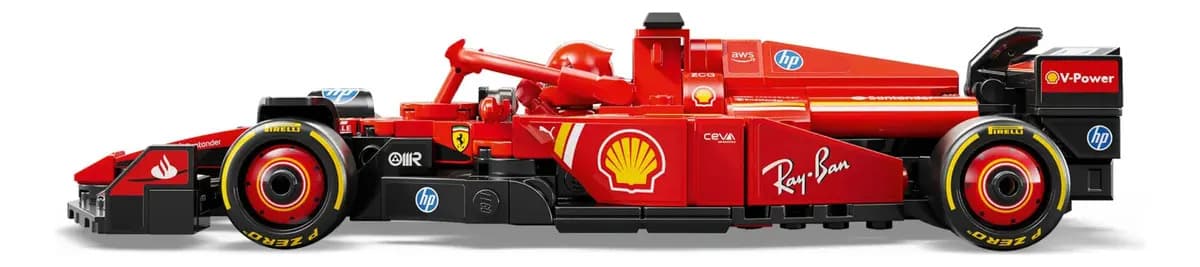 Lego 77242 Speed Champions Ferrari Sf24 F1 Quantidade de peças 275 — imagem 2