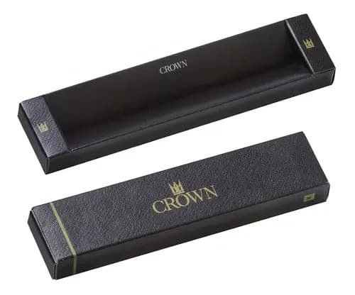 Caneta Crown Sigma Esferográfica Bordô com Estojo — imagem 2