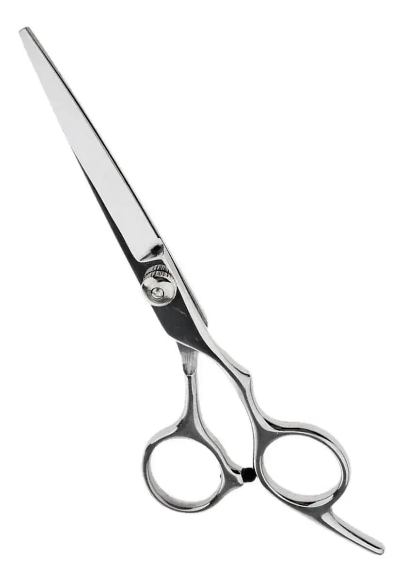 Tesoura Cortar Cabelo Barba Cabeleireiro Descanso Ergonômica Dedo Inox 17,5 cm ASPE SHOP — imagem 6