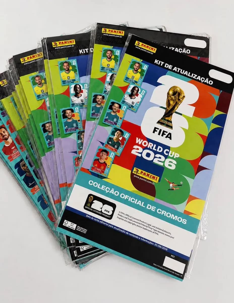 Kit De Atualização Do Álbum 120 figurinhas Panini Da Copa Do Mundo Fifa 2026 — imagem 2