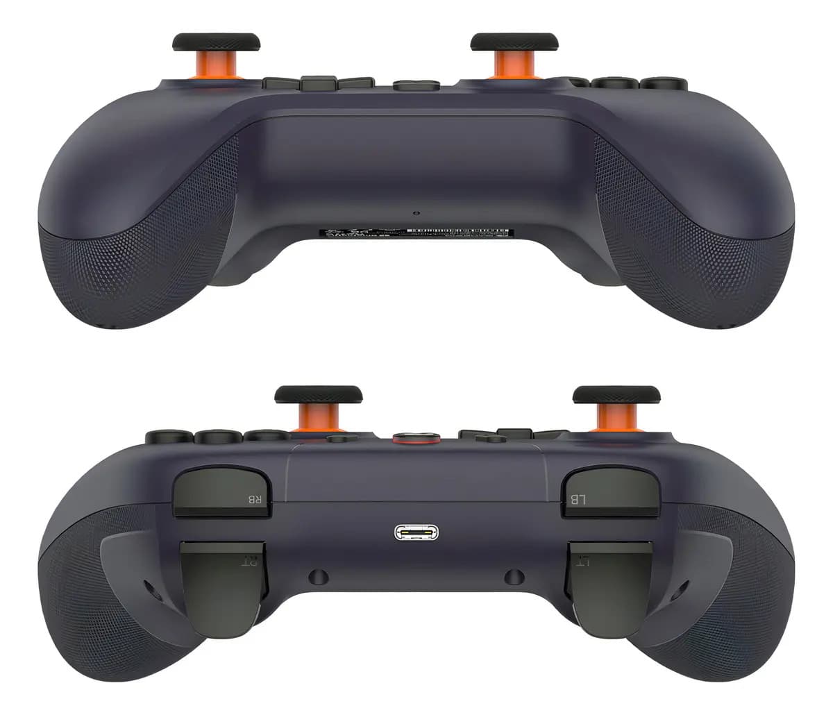 Controle Sem Fio GameSir T4 Nova Lite Hall Effect Multiplataforma Bluetooth Dongle Usb-C Azul Escuro — imagem 6