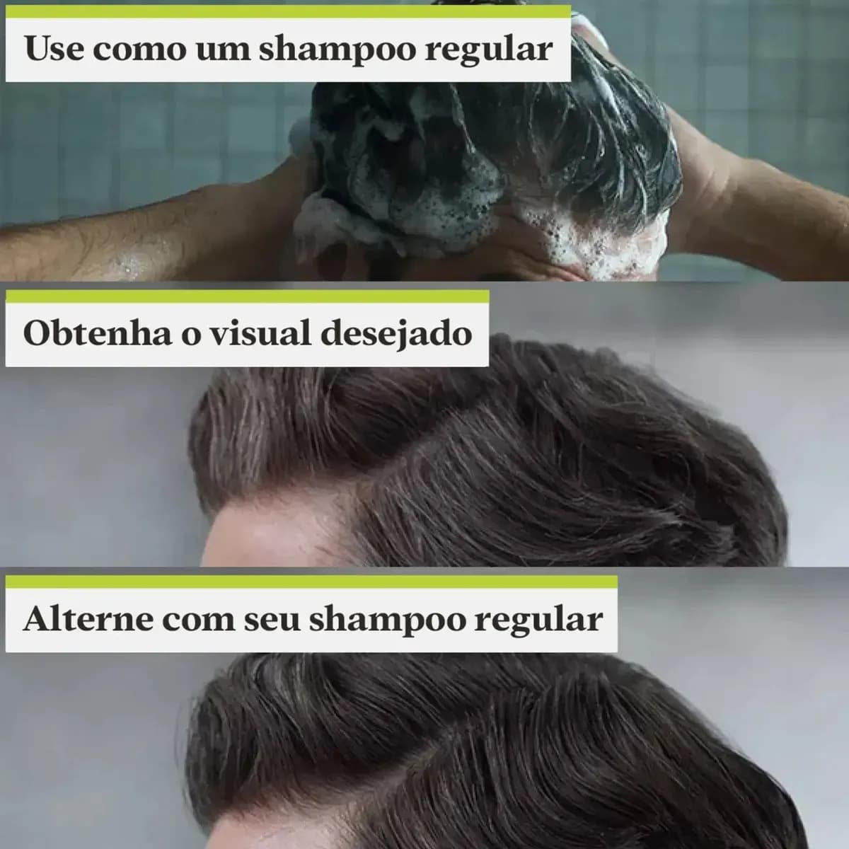 Shampoo Tonalizante Grecin Control GX Reduz Grisalho 118ml — imagem 5