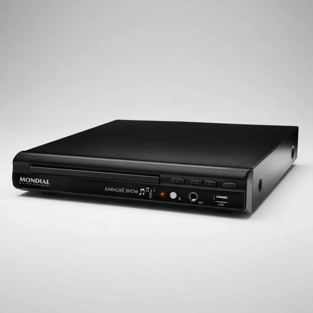 DVD Player Mondial D-20 Karaokê USB MP3 Bivolt — imagem 5
