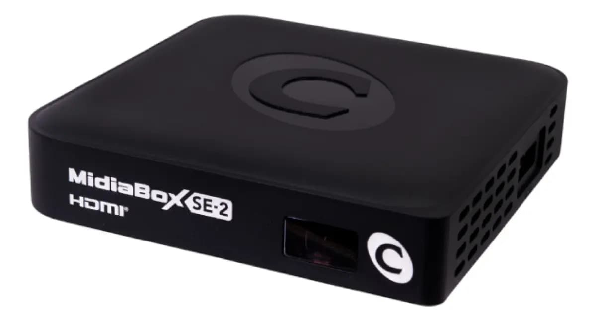 Receptor Century Midiabox Se-2 Preto Com 1 Portas — imagem 2