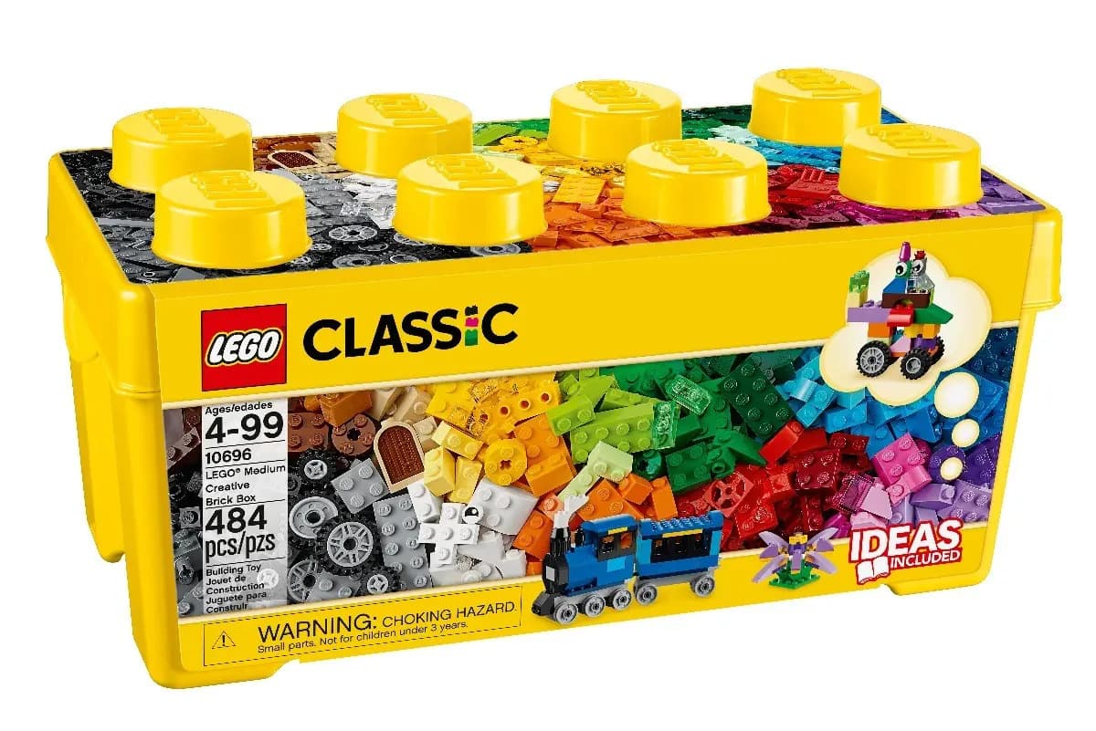 LEGO Classic - Caixa Média de Peças Criativas - 484 Peças - 10696 — imagem 2