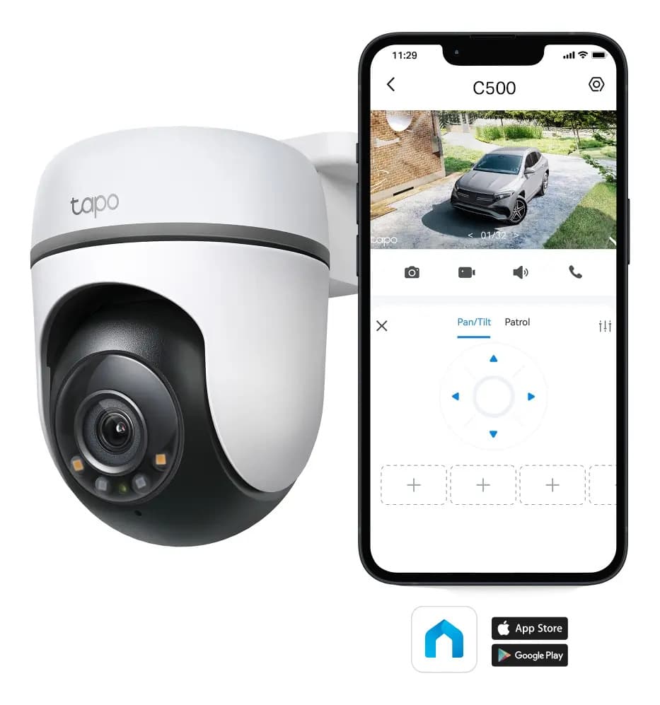 TP-Link Tapo C500 Câmera de Segurança Wifi 1080P 360° Colorida IP65 — imagem 6