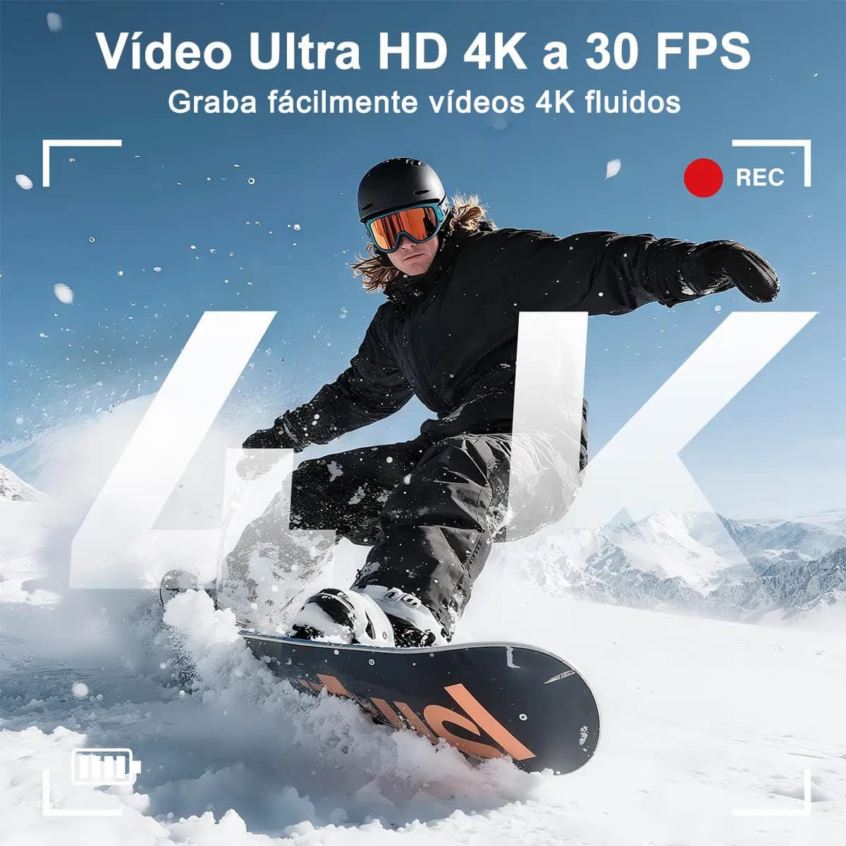 Câmera Fotografica Digital 4k 56mp Com Tela Ips De 180°+32gb Cor Rosa — imagem 3