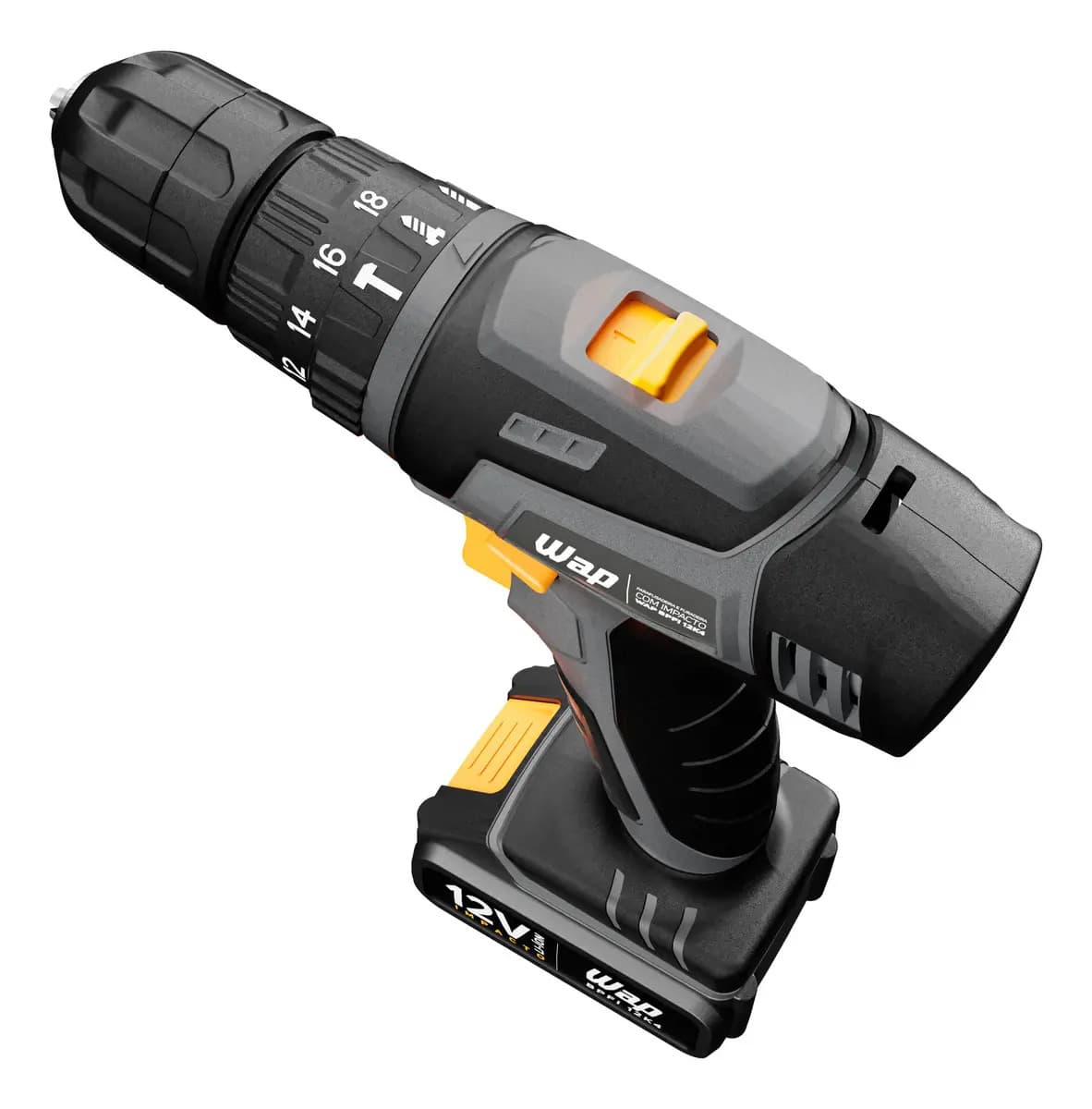 Parafusadeira e Furadeira com Impacto WAP BPFI 12K4 com Led de Iluminação Maleta — imagem 5