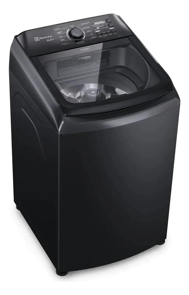 Máquina De Lavar Electrolux 14,5kg Cesto Inox Lep15 Preto — imagem 4