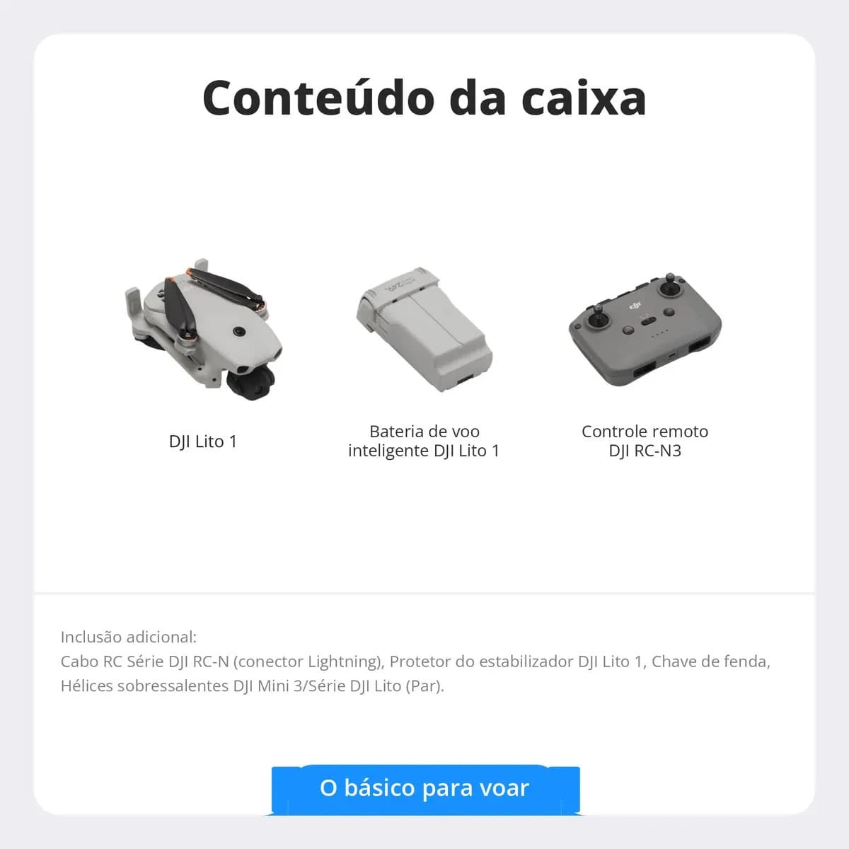 Drone Dji Lito 1 Single Com Câmera 4k — imagem 3