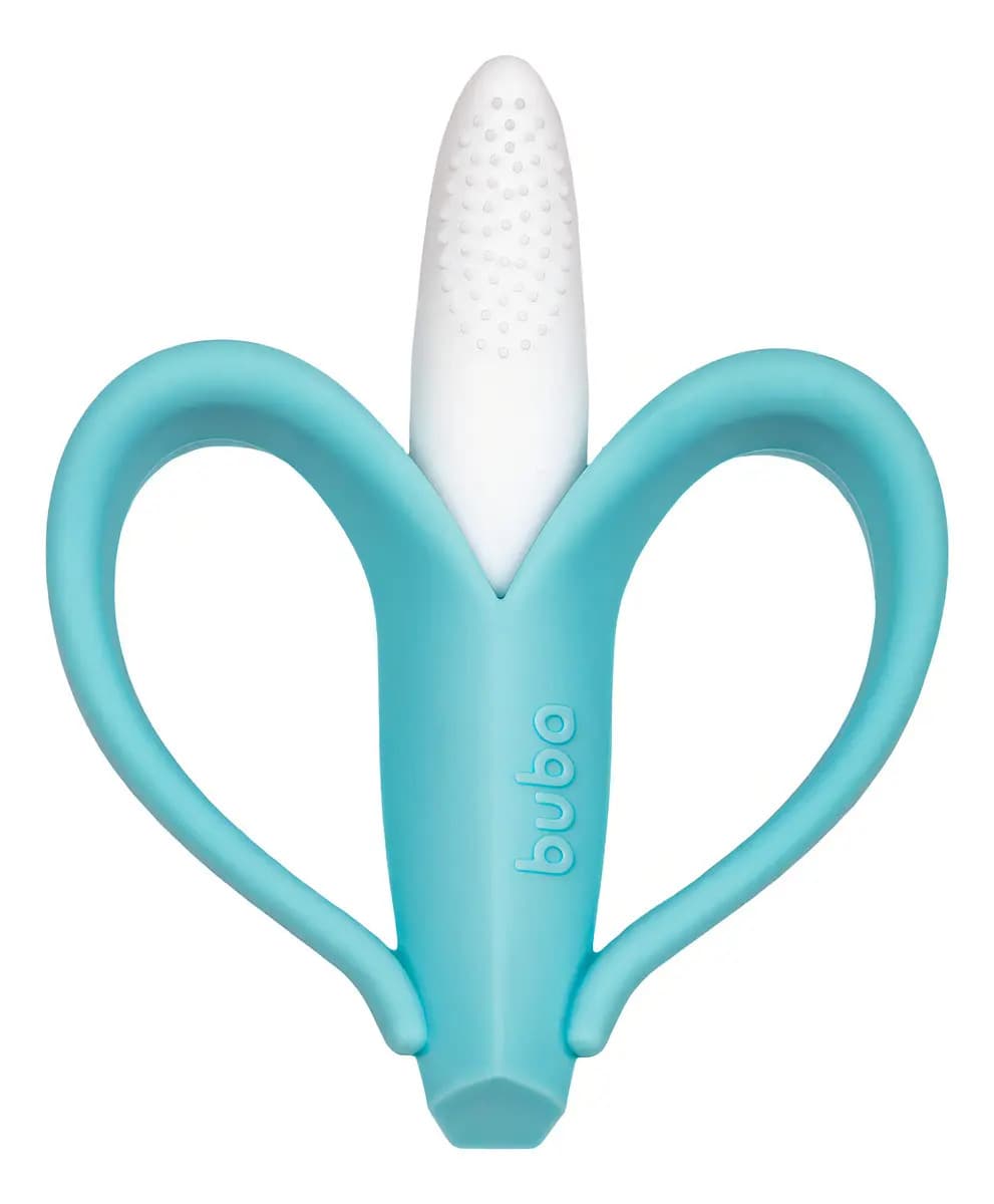 Massageador De Gengiva Banana Azul Buba — imagem 2