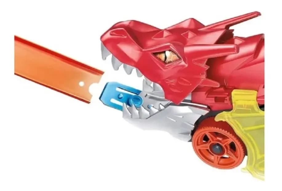 Pista De Carro De Brinquedo Reboque de Dragão Hot Wheels Da Mattel — imagem 6