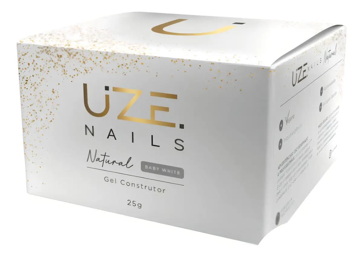 Gel Construtor Natural Baby White 25g - Uze Nails — imagem 5