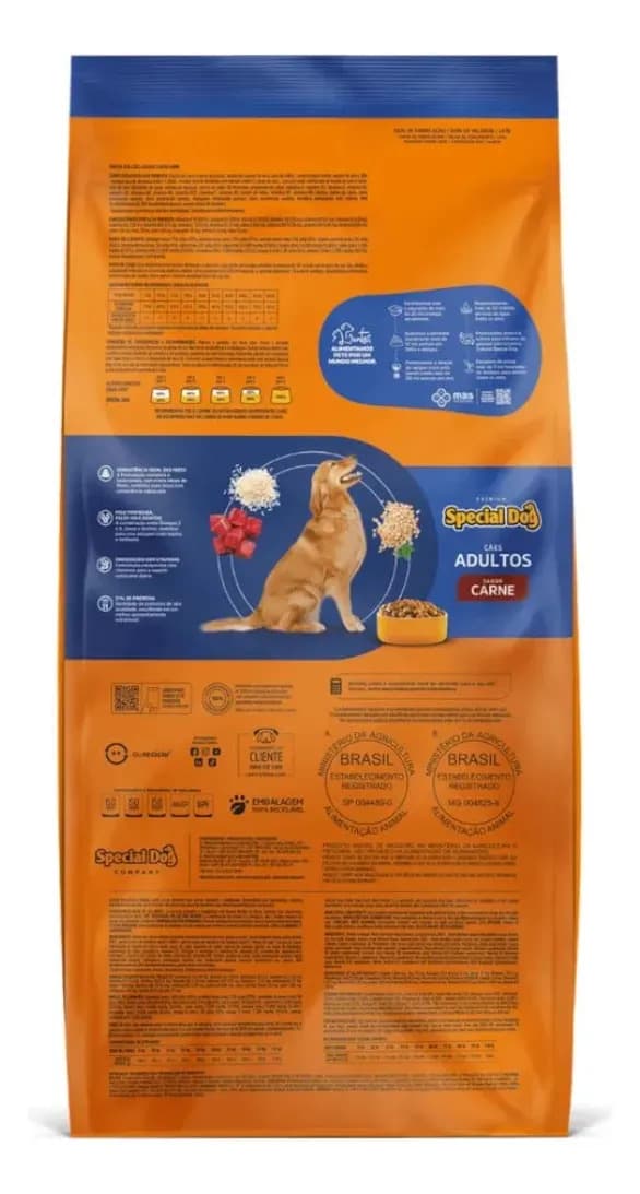 Alimento Special Dog Premium Para Cães Adulto 1kg — imagem 4