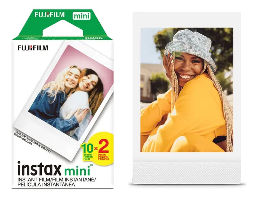 Filme Foto Intantânea Fujifilm Instax Mini Pack Com 20 Fotos Cor Branco — imagem 2