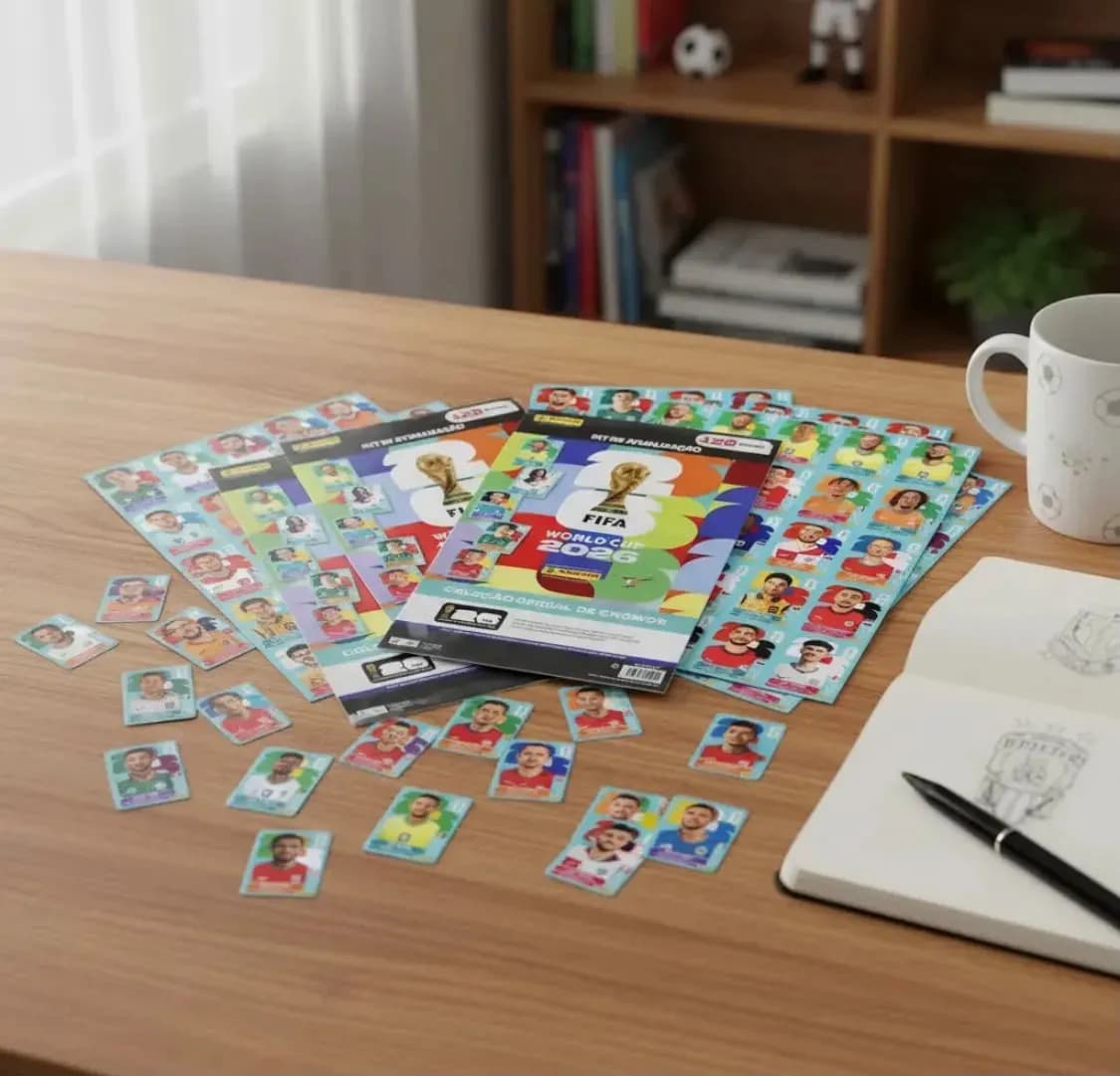 Kit De Atualização Do Álbum 120 figurinhas Panini Da Copa Do Mundo Fifa 2026 — imagem 6