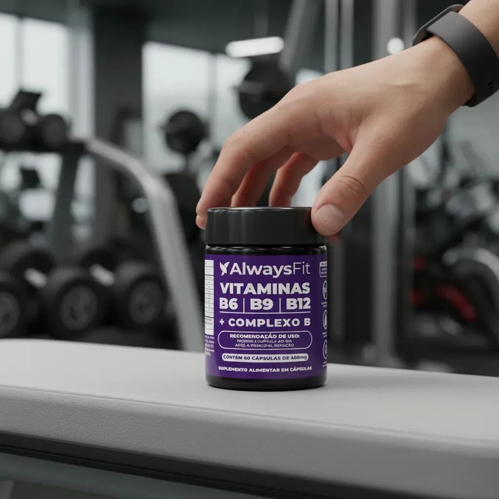 Complexo B AlwaysFit | Metilfolato + Metilcobalamina + Vitaminas do Complexo B | 60 Cápsulas — imagem 5