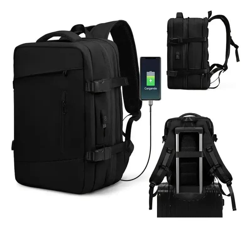 Mochila de negócios impermeávela senha de bloqueio — imagem 2