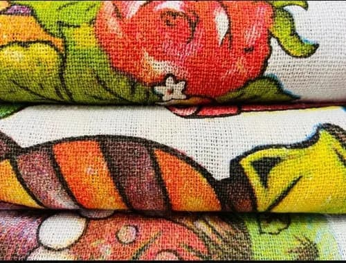 Kit 10 Pano De Prato Estampado 100% Algodão - 35cm X 60cm — imagem 6