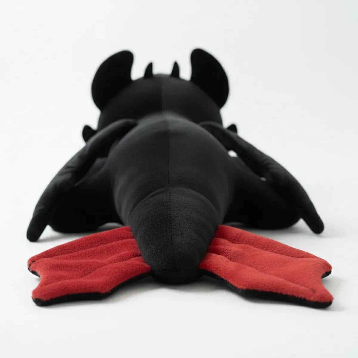 Pelúcia Banguela Fúria da Noite 100cm de Satin Preto para Abraçar — imagem 6