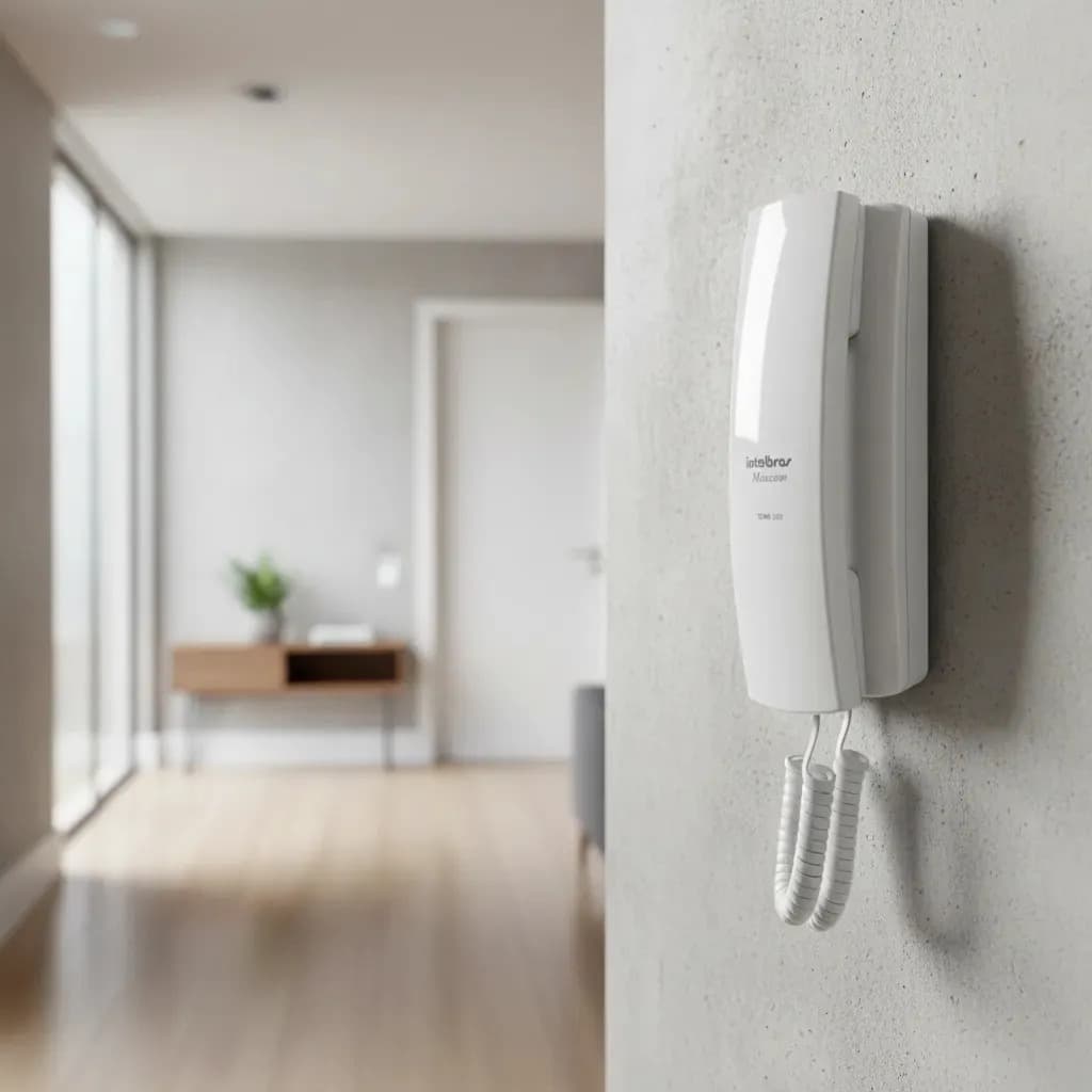 Interfone Telefônico Intelbras TDMI 300 para Apartamento Branco — imagem 5